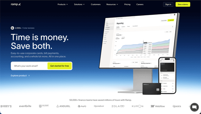 Ramp website preview